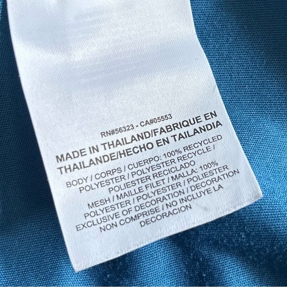 Nike Dri-Fit Racerback Running Tank, Bright Blue, XS Style 874512-457 - Picture 5 of 9